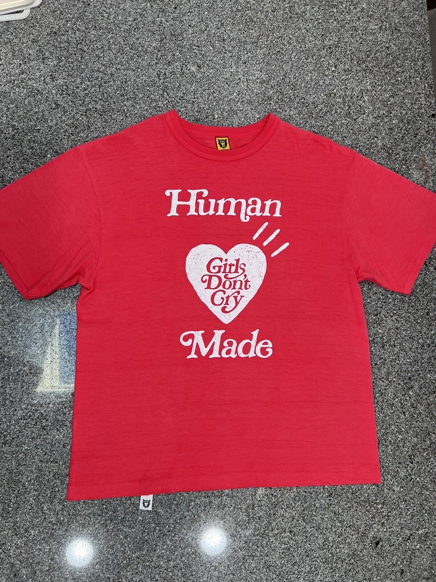 Human Made x Girls Don't Cry Tee 1 Red Size 2XL | eBay Human Made x Girls Don't Cry Tee 1 Red Size 2XL | eBay