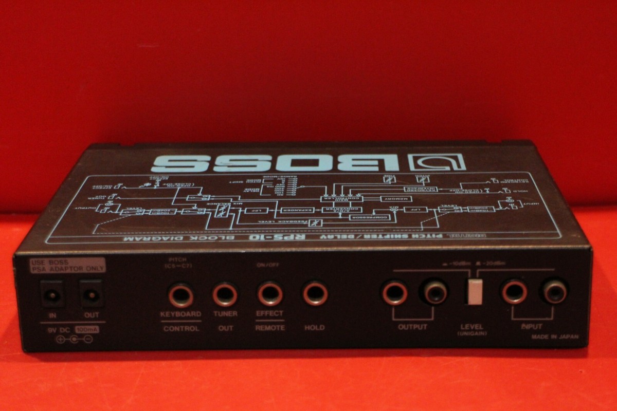 USED BOSS RPS 10 Pitch Shifter Delay RPS-10 Micro Rack