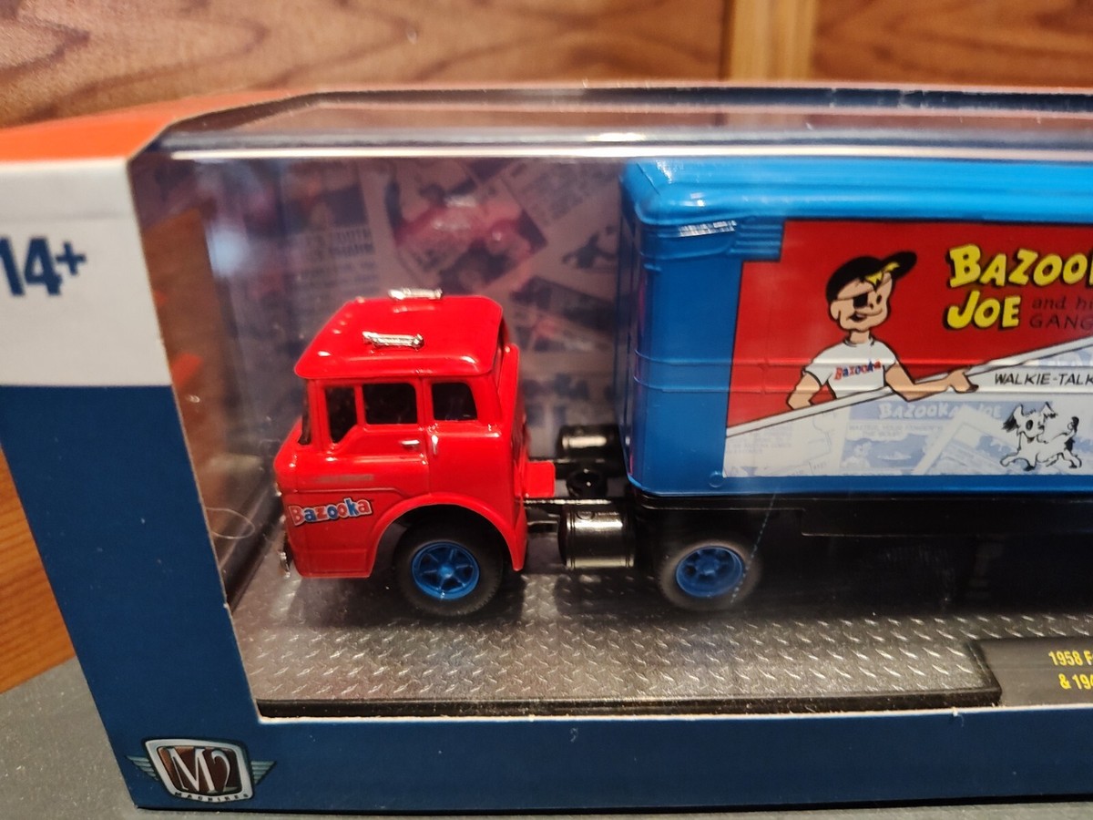 M2 1958 フォード C-600 & 1949 マーキュリー カスタム NEW 2023 M2 MACHINES BAZOOKA JOE 1958 FORD C-600 & 1949 MERCURY