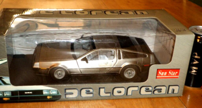 1981 De Lorean DMC 12 LK Coupe, Diecast Metal, Sun Star Model 1:18 #2701, [NOS]