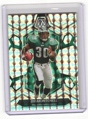 2024 Panini Mosaic 227 Brian Mitchell Philadelphia Eagles Silver Mosaic Prizm