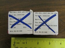 2 Pieces SKF Single Row, Deep Groove Ball Bearing 17mmX35mmX10mm New