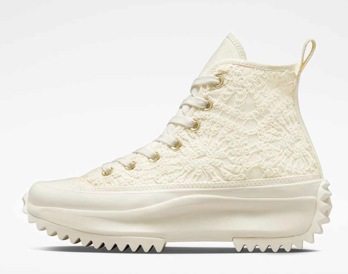 NEW CONVERSE Women's Run Star Hike Daisy Cord A06113C Pop Shoes