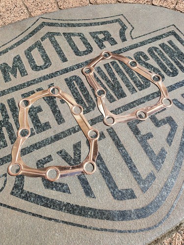 Harley Davidson WL WLA WLC WLD Flathead Set of Cylinder Head Gasket 11-39 - Picture 3 of 3