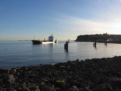 Foto 6x4 Leander vor Cardiff Bay Barrage Fangen Sie die Nachmittagssonne ab c2014
