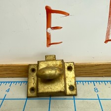 Vintage Cabinet Door Latch, ORIGINAL Finish and Patina