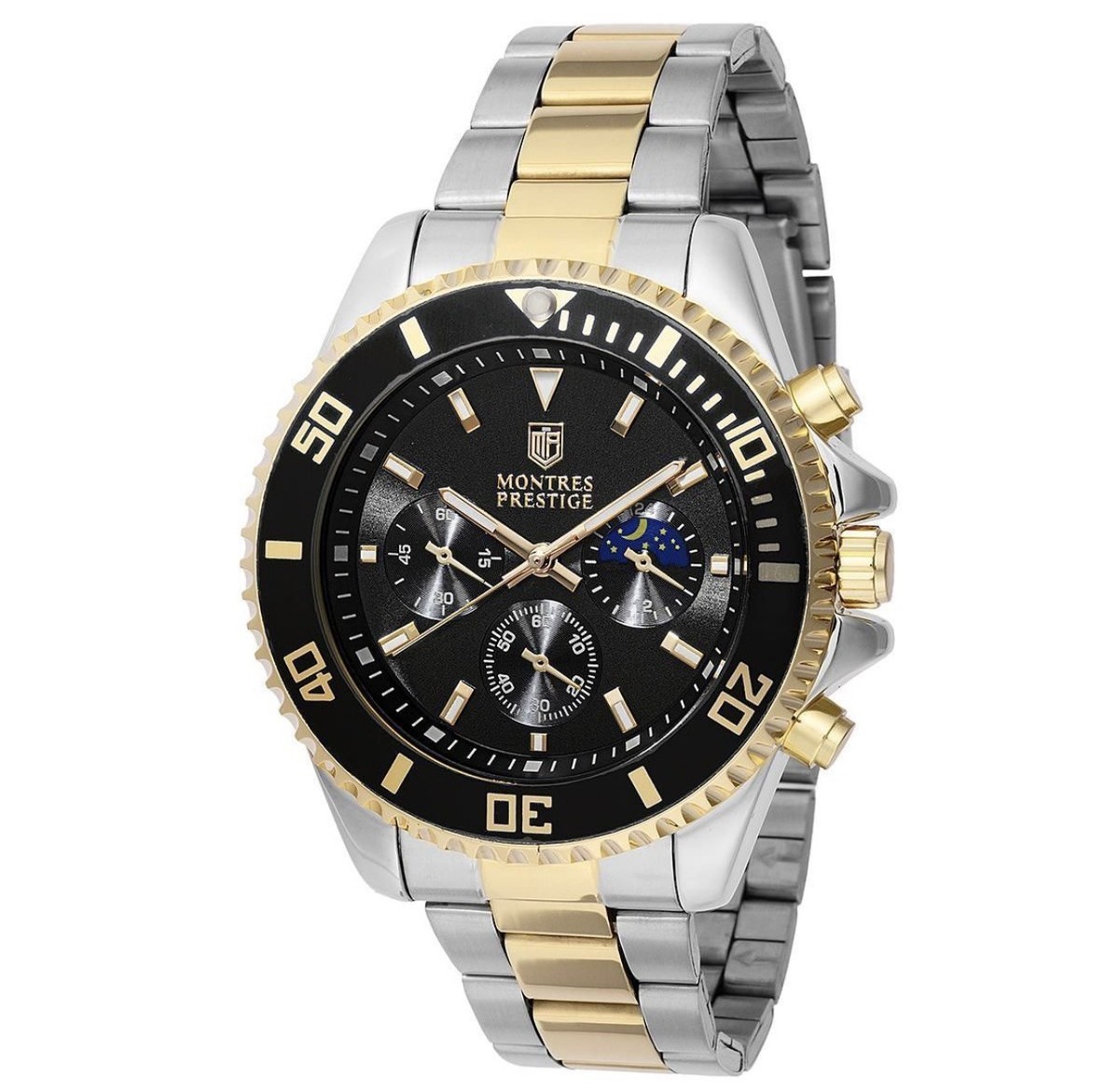 Montres Prestige X Invicta MPW-0090 Black Dial Silver Gold | eBay