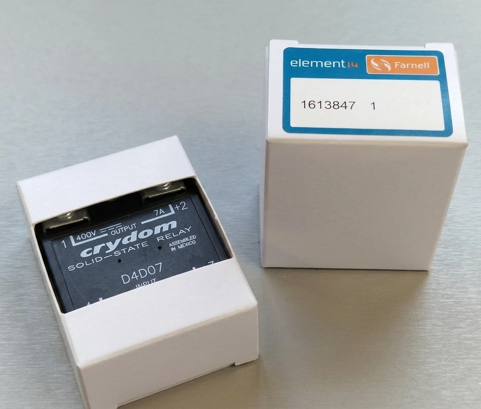 Crydom D4D07 Solid State Relay 400v DC 7A (Farnell 1613847) - Image 3 of 3