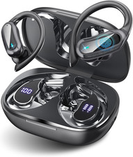 Wireless Earbuds Bluetooth 5.4 Headphones, 54H Playtime Stereo Earphones with No