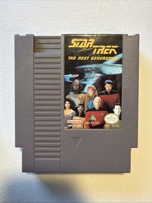 Star Trek The Next Generation Nintendo NES - Authentic Tested Video Game Works