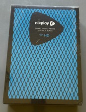 Nixplay 10.1  Smart Photo Frame Black HD Alexa Google New Sealed FREE SHIPPING