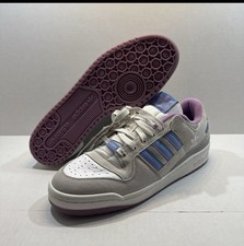 Adidas Forum 84 Low Adv Crystal Cloud White Gray Blue Purple JH8119 Men's 14