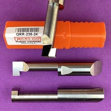 MICRO 100   QRR-236-24  Quick Change Retaining Ring Bar; 1/2" Shank🎯Machinist