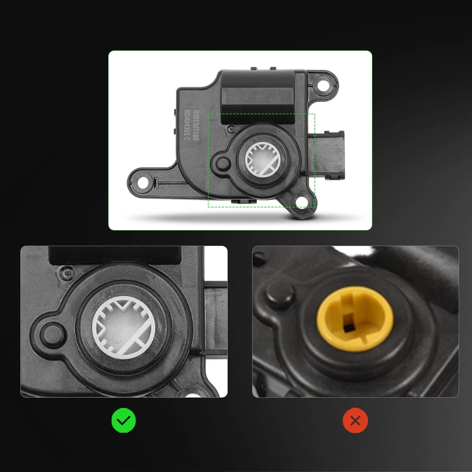 Actuador de puerta de mezcla de climatización para Kia Soul 2010-2013 Hyundai Elantra Accent lado principal Foto 2 de 4