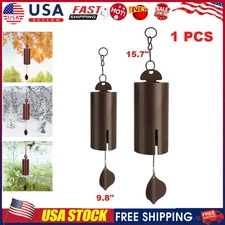 Large Deep Resonance Serenity Metal Bell Heroic Wind Chimes Outdoor Garden Decor