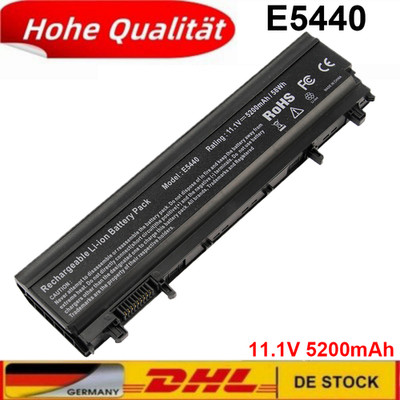 65Wh VV0NF VVONF Ersatz Akku Batterie für Dell Latitude E5440 E5540 WGCW6 CXF66