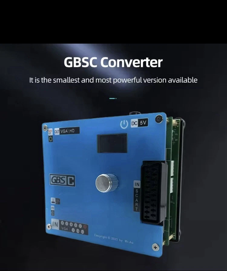 GBS Control Game Video Converter for retro gaming LCD Screen GBSC Converter Supp - Image 3 of 4