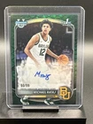 2025 Bowman Michael Rataj Green Reptilian Border 1st Auto #/99 Baylor