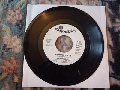 Vinyl LP 45 Runden 7'' Ein Sommer mit dir Toto Cutugno Not The Loving King The Twins