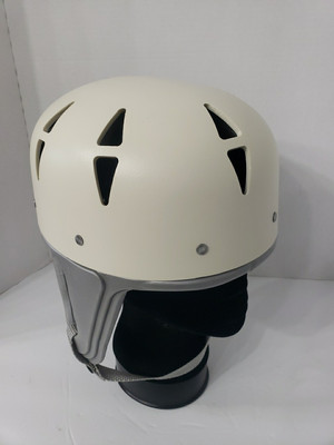 Danmar 9709 White/Gray Hard Shell Comfy Cap Large EUC