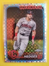 2024 Topps Chrome Update X-Fractors #USC123 Austin Hedges - Cleveland Guardia