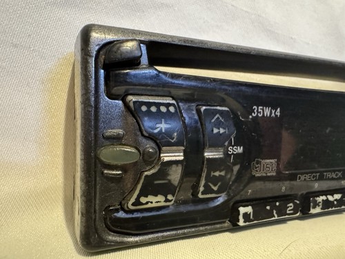 JVC KD-S630 CD/ESTÉREO REPUESTO PLACA DE CONTROL FRONTAL NEGRO Usado - Imagen 2 de 7