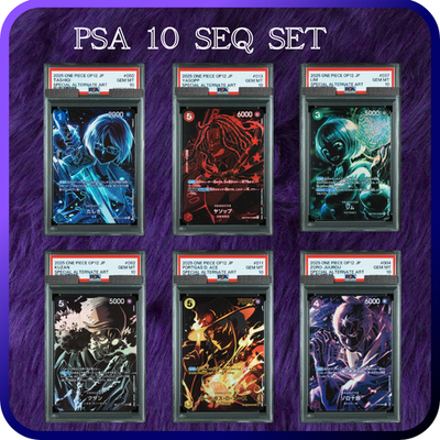 PSA 10 Legacy of the Master Zoro OP12 SP SR ONE PIECE Card