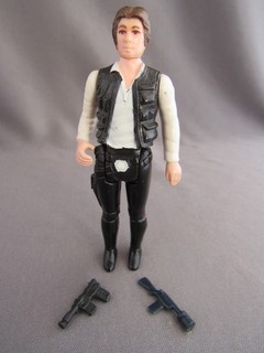 VINTAGE 1977 ORIGINAL KENNER HANS SOLO ACTION FIGURE