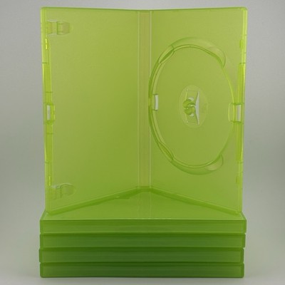 Microsoft Xbox 360 X360 New Replacement Game Case DVD OEM Match Light Green
