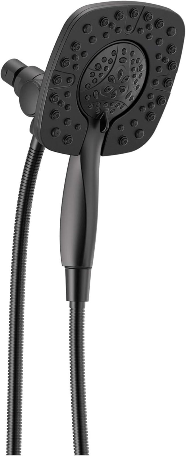 Delta Faucet 4-Spray In2ition Dual Shower Head with Handheld Spray, Matte Black