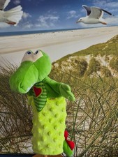 Handpuppe Drache von HABA ca. 24 cm groß