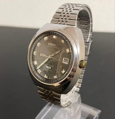 Citizen Sevenstar Deluxe 23 Jewels Wristwatch Vintage 1969 Fully Functional