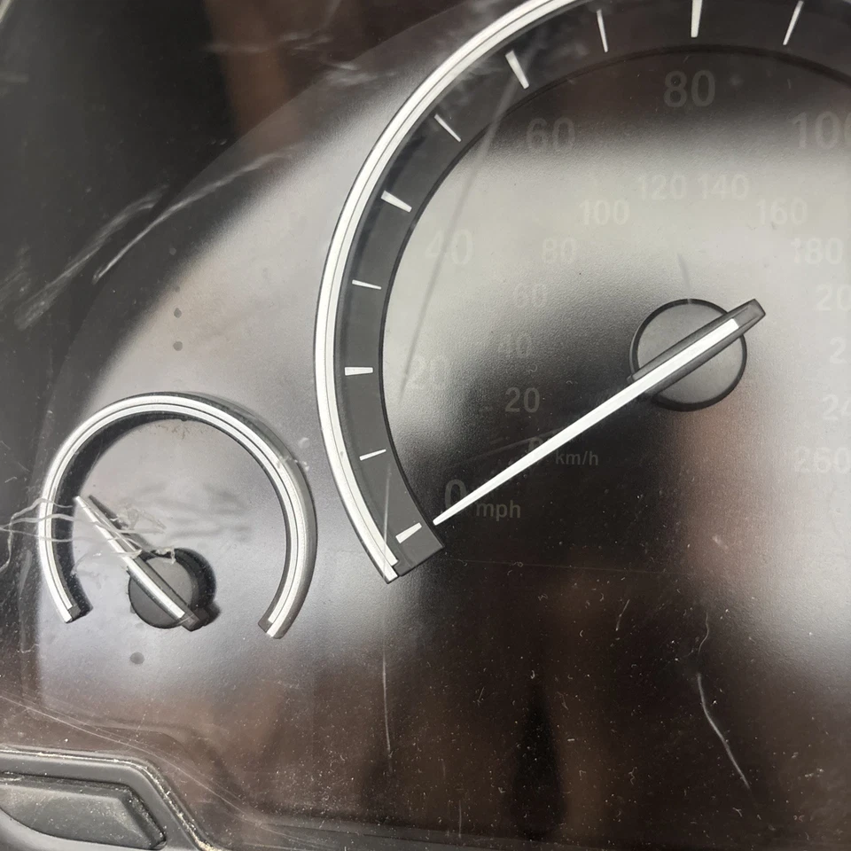 Cuadro de instrumentos BMW 650I 2012 OEM MPH velocímetro 263 703 067 Foto 3 de 4