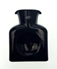 Blenko Glass 1st Annual BCS Convention 384 Water Bottle in Ebony Hand Signed