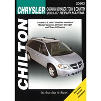 Chrysler Voyager Town Country Dodge Caravan 2003-2007 Workshop Manual Chilton