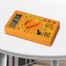 Essential Multimeter Tool DT830G for Battery Resistance Voltage Measurements