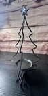 14" Tall Longaberger Wrought Iron Christmas Tree Candle Holder — photo 1