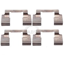 Zubehör-Satz Bremsbeläge für Nissan Almera 2 N16 Tino V10 Primera P11 | 79297