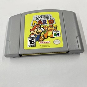 Paper Mario - Nintendo 64 (N64) Perfect addition Tested and working