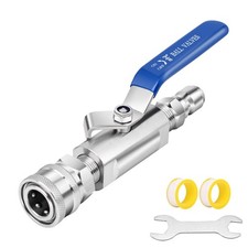 LSORPWK Ball Valve Pressure Washer,3/8 Inch Quick Connect Ball Valve for Powe...