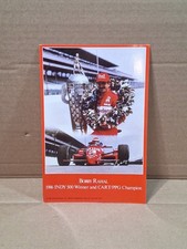 Bobby Rahal Indy 500 Winner Budweiser 1987 Promo Card