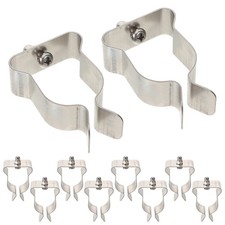 Window Well Cover Spring Clip Metal Clips for Glass Door Panel Mounting Holder