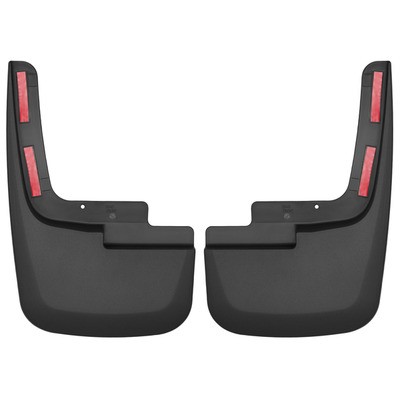 Husky Liners 58451, 2 Pack Black Plastic Fits 15- Ford F150 Front Mud Flaps - Picture 2 of 10