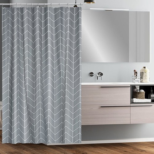 180*180cm PVEA Shower Curtain Farmhouse Waterproof Shower Curtain with Hooks - Picture 13 of 26
