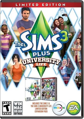 The Sims 3 Plus University Life