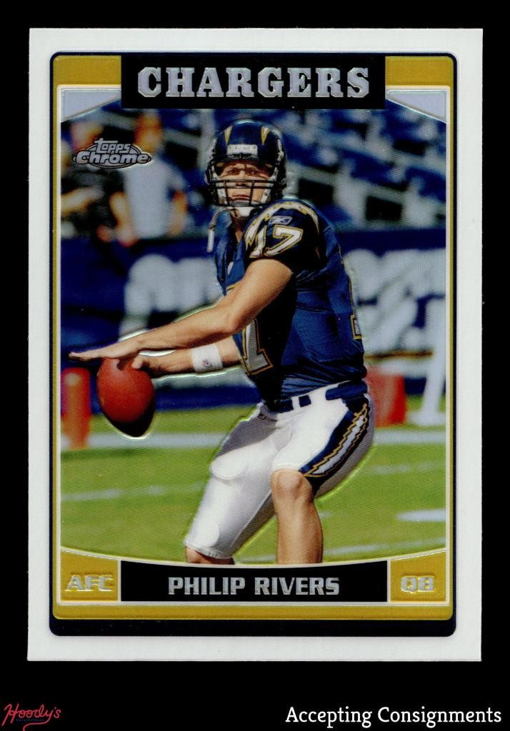 2006 Topps Chrome Refractor #99 Philip Rivers CHARGERS