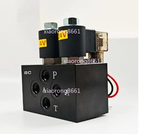 Excavator Electronically controlled Hydraulic Solenoid Valve 24V Two-way Valve