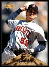 Brad Radke 1996 Pinnacle #37 Minnesota Twins MLB READ FREE SHIPPING AutographDen