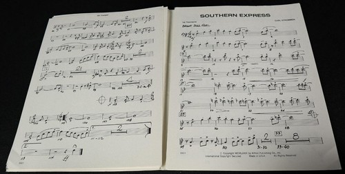 Southern Express Sheet Music Score Book Alfreds Jazz Rock Ensembles Strommen - Picture 7 of 8