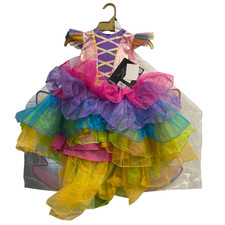 Member's Mark Girl's Premium Unicorn Costume Includes Dress Wings  Headpiece